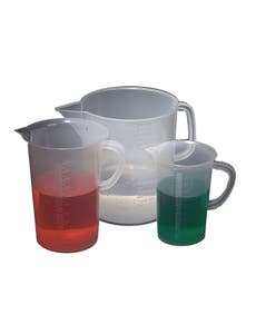 Beakers With Handle, Tall Form, PP
