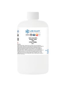 Citric Acid 50% Solution, FCC/Food Grade, Kosher, Halal