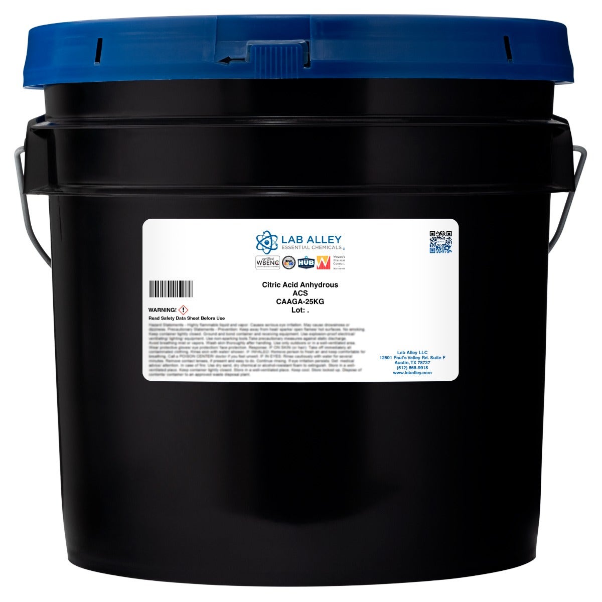 Citric Acid, Anhydrous, ACS | Lab Alley