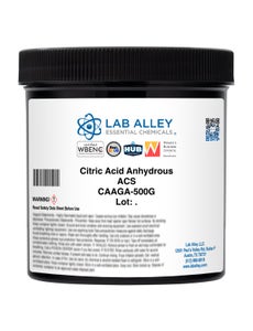 Citric Acid, Anhydrous, ACS Grade