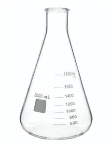 Erlenmeyer Flask, Narrow Mouth, Borosilicate Glass