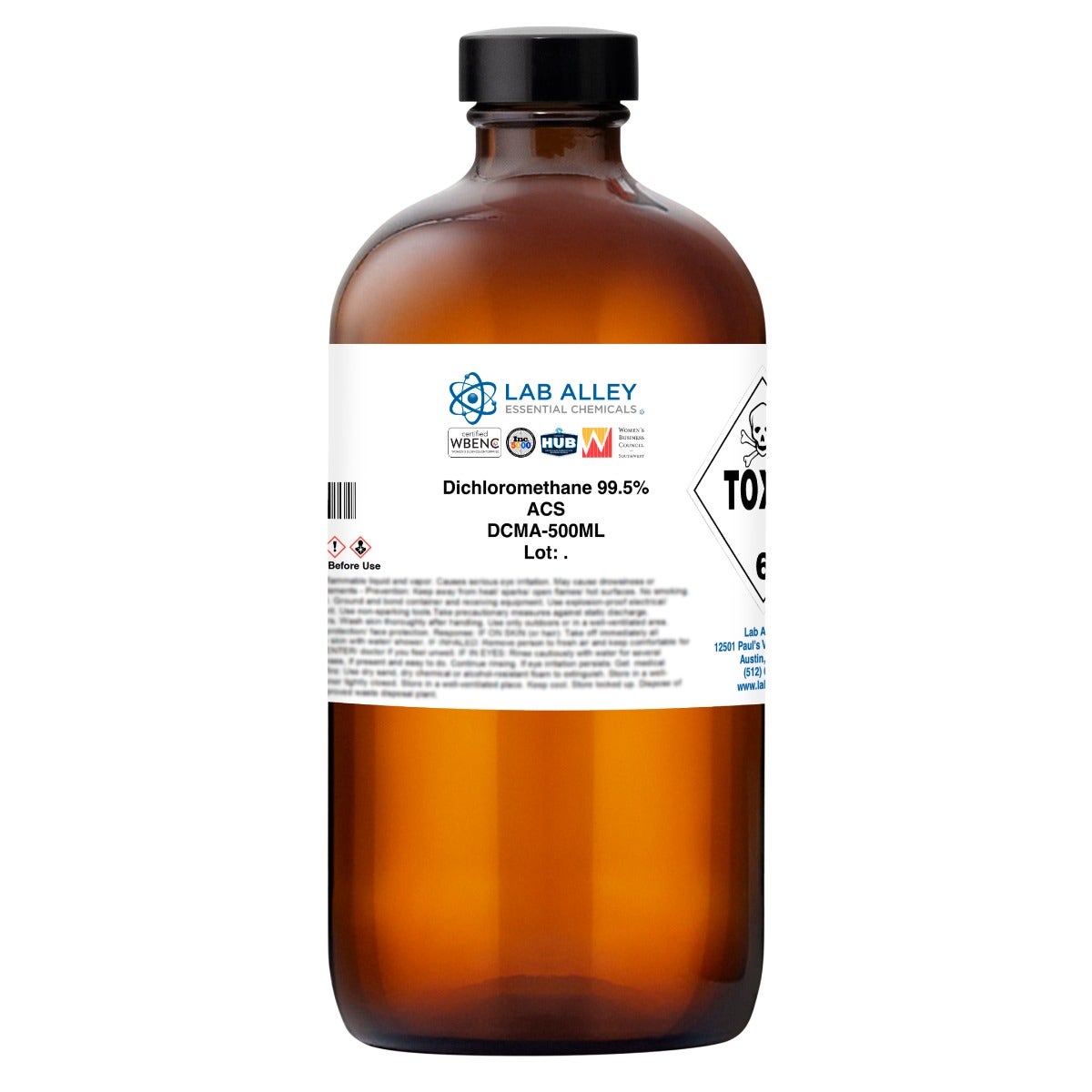 Dichloromethane (Methylene Chloride) 99.5% ACS Reagent Grade | Lab