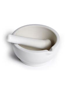 Mortar & Pestle Set, Porcelain, Economy