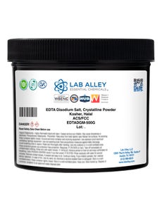 EDTA Disodium Salt, Crystalline Powder, ACS/FCC Grade, Kosher, Halal