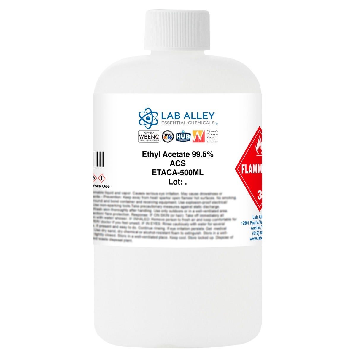 Ethyl Acetate 99.5% ACS Grade