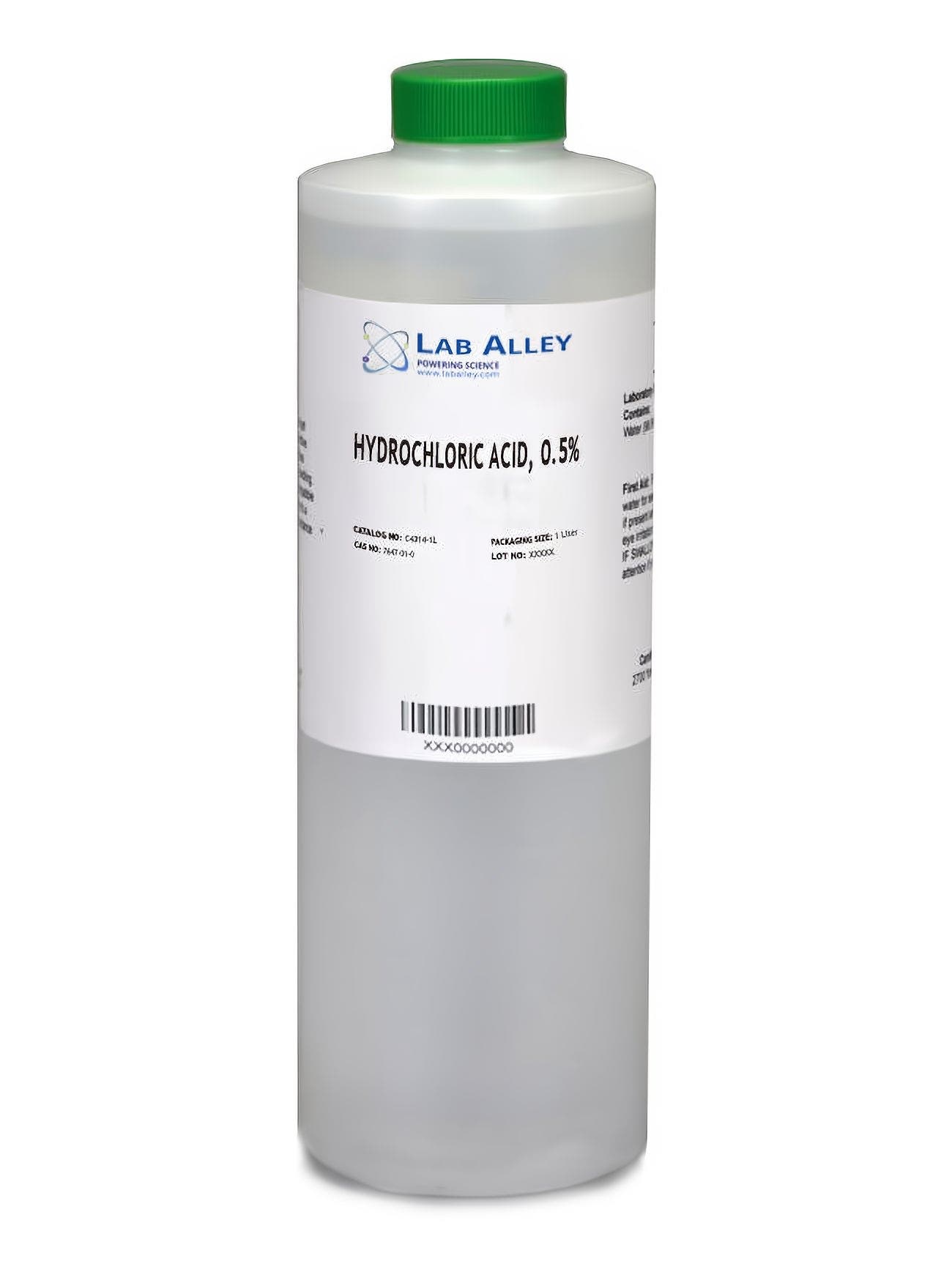 Hydrochloric Acid 0.5% Solution, Lab Grade