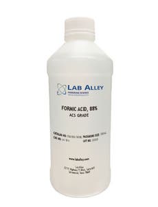 Formic Acid 88% Solution, ACS Grade