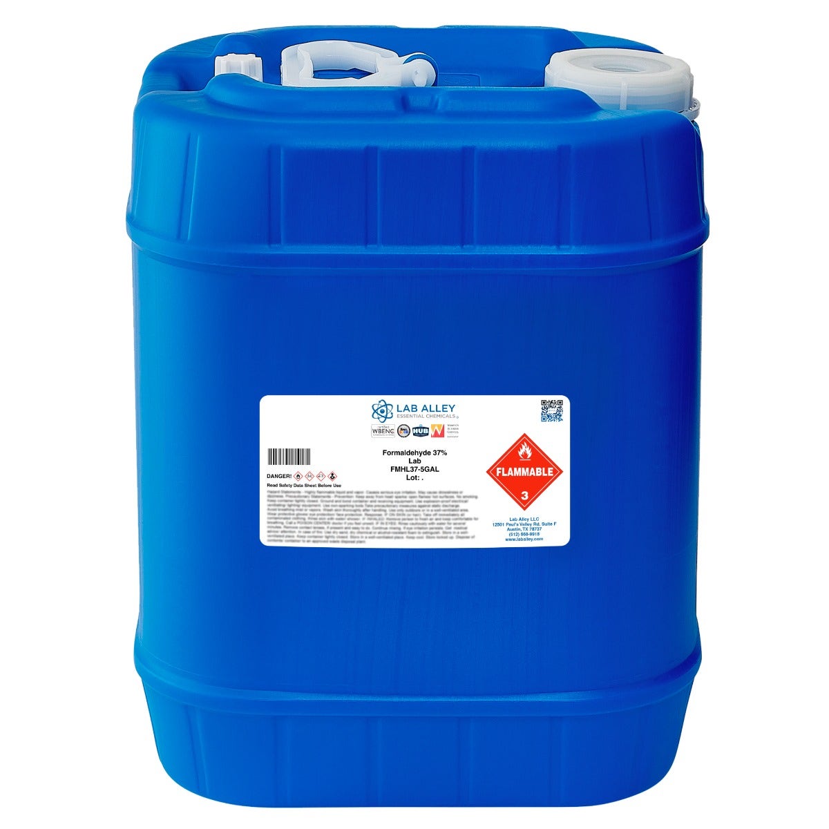 Formaldehyde 37% Lab Grade