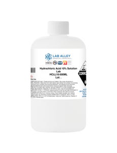 Hydrochloric Acid 10% Solution, Lab Grade