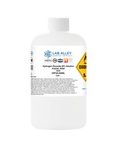 Hydrogen Peroxide 30% Solution, Food Grade, Kosher, Halal