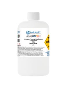 Hydrogen Peroxide 32% Solution, Food Grade, Kosher, Halal