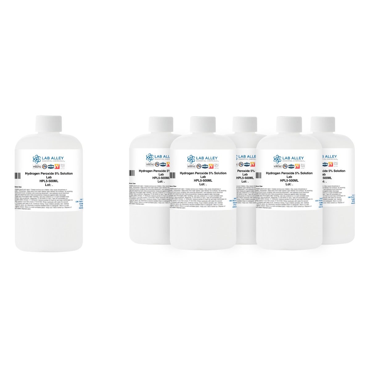 Hydrogen Peroxide 5% Solution, Lab Grade | Lab Alley
