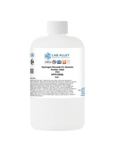 Hydrogen Peroxide 6% Solution, Food Grade, Kosher, Halal