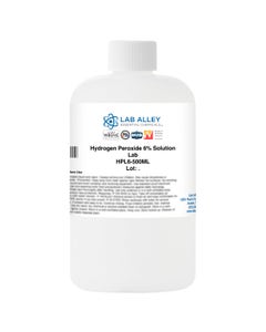 Hydrogen Peroxide 6% Solution, (Stabilized), Lab Grade