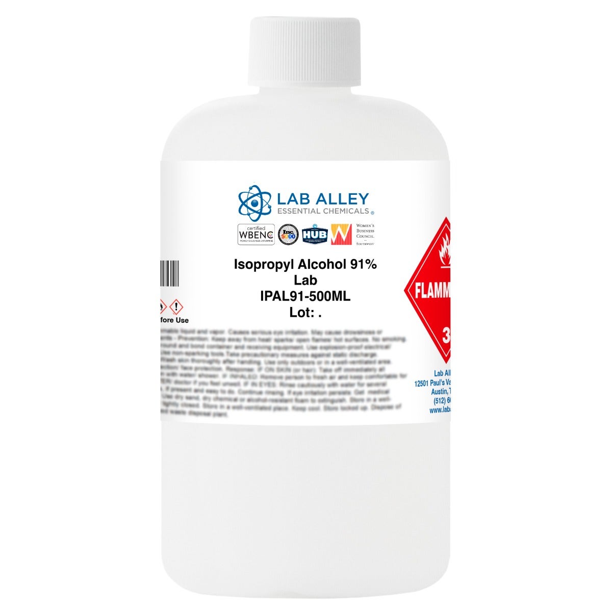Isopropyl Alcohol 91% Lab Grade