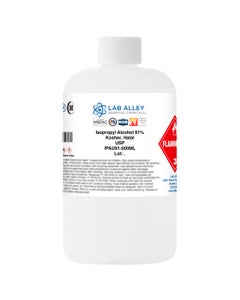 Isopropyl Alcohol 91% USP Grade, Kosher, Halal