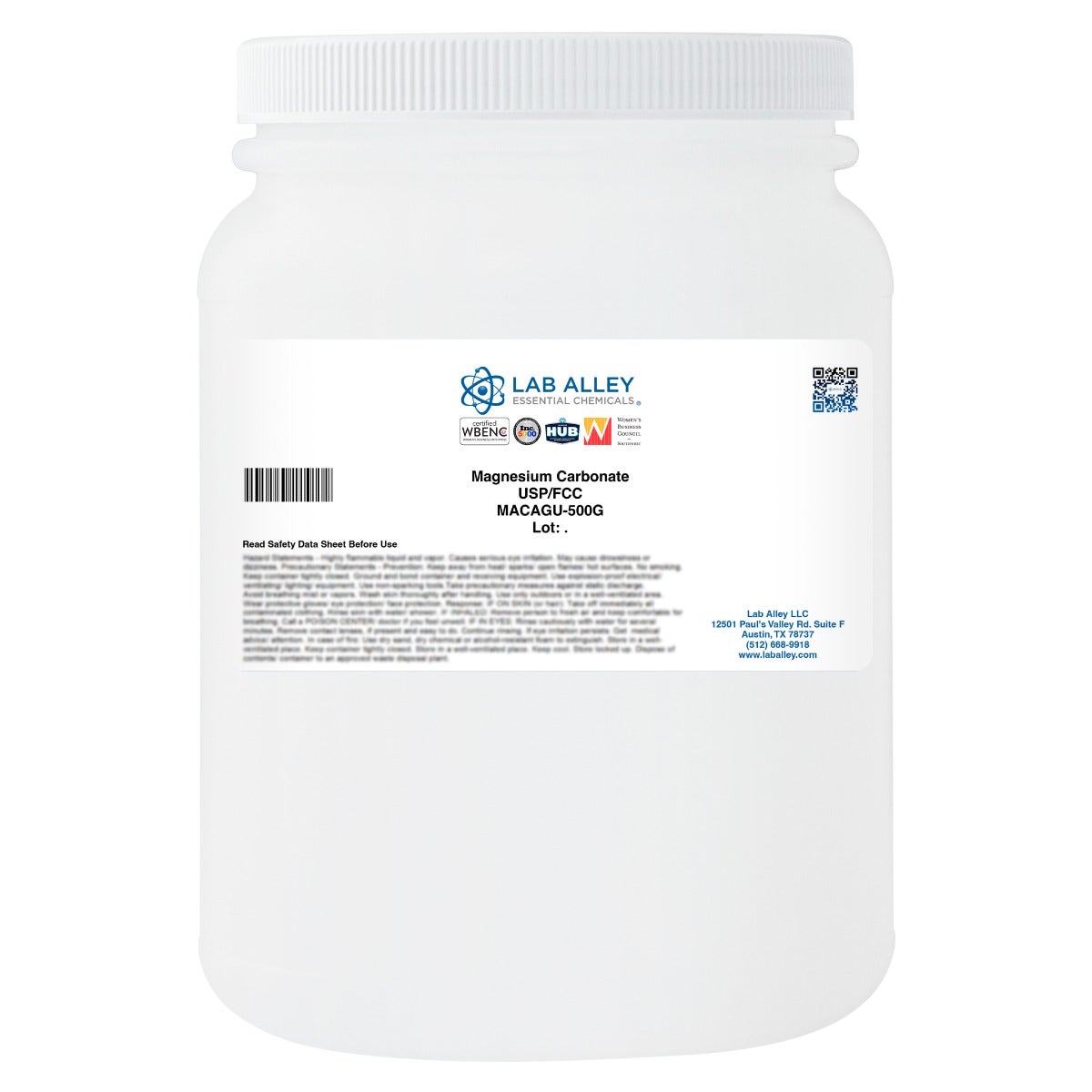 Margnesium Carbonate USP FCC Grade