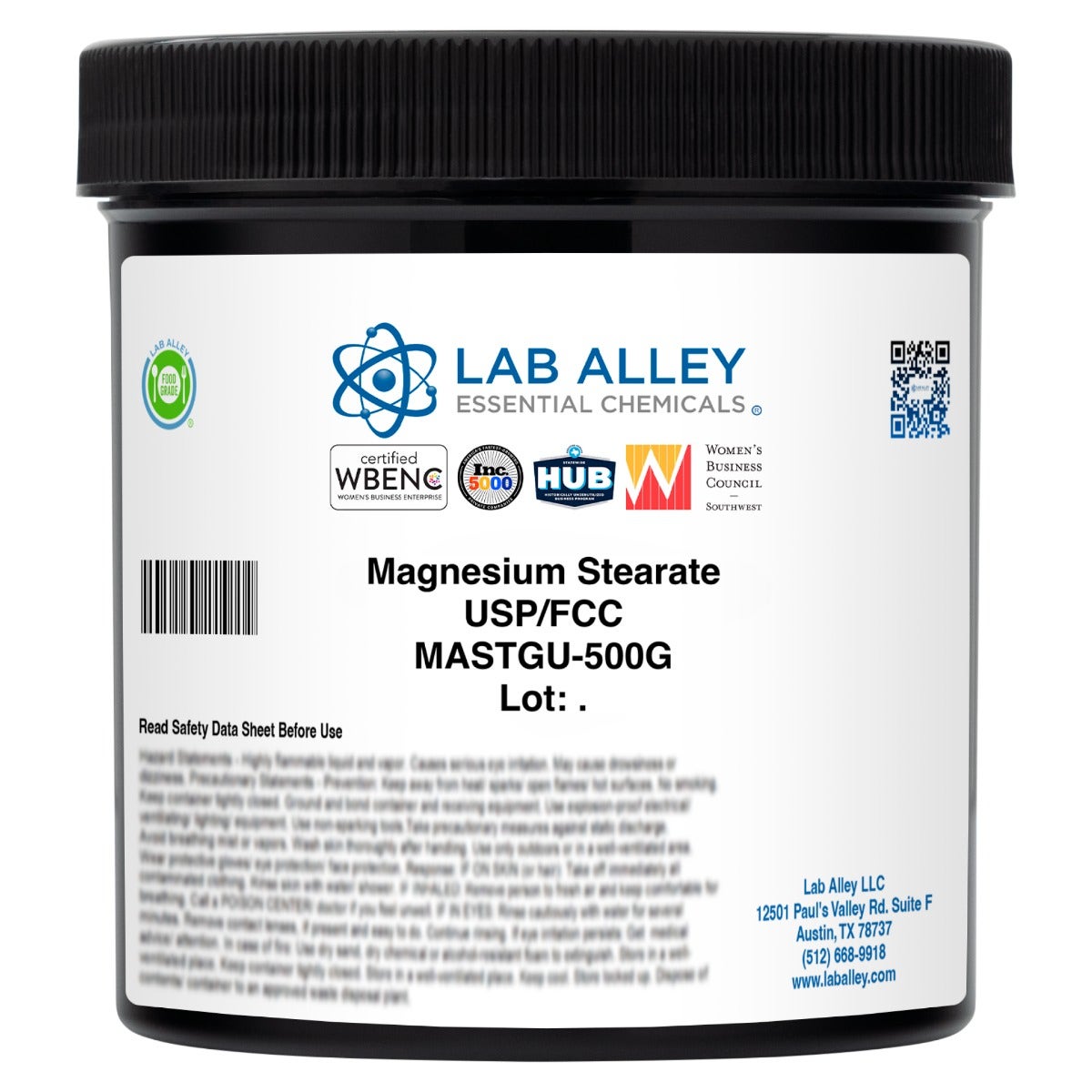 Magnesium Stearate, USP/FCC Grade