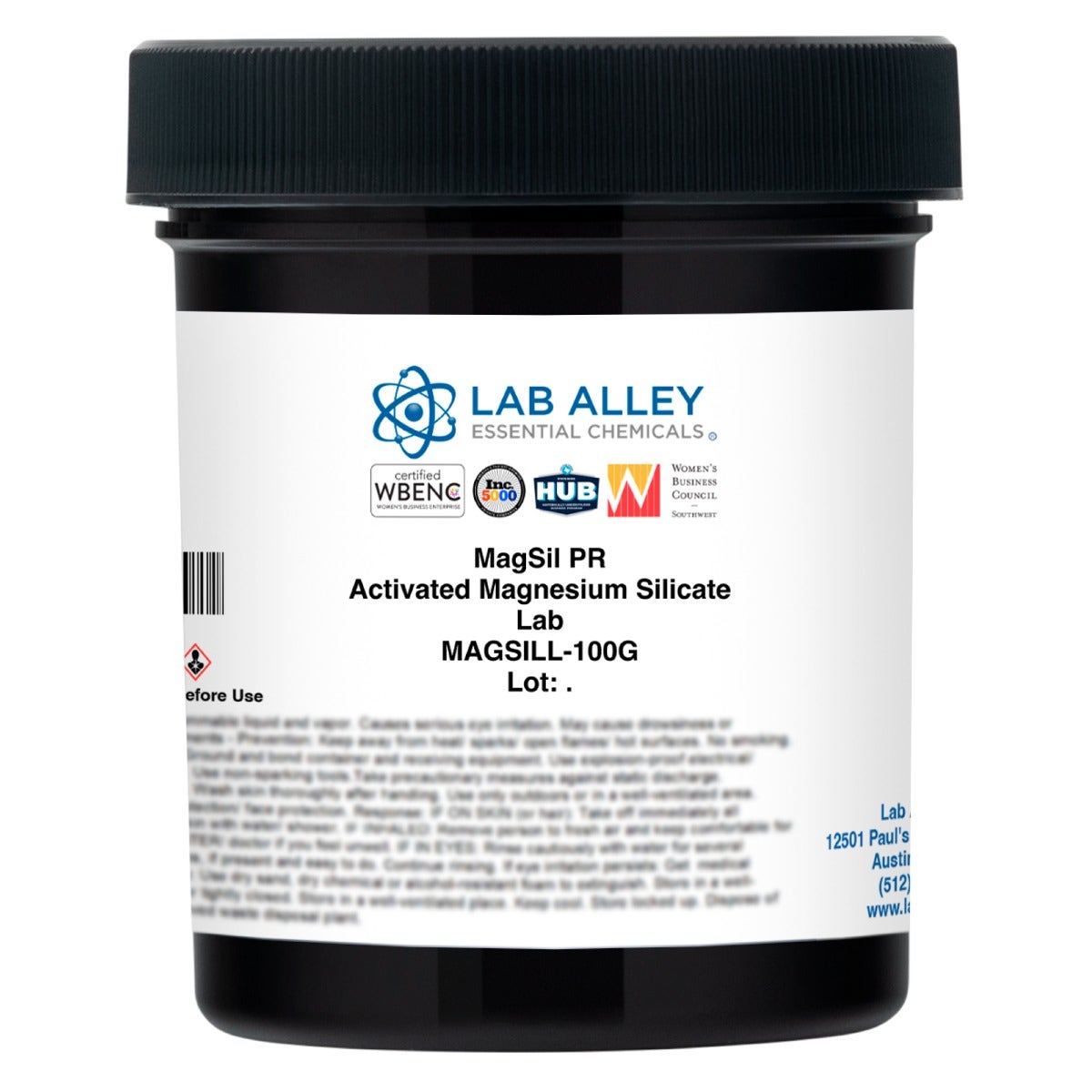 MagSil PR, Activated Magnesium Silicate, Lab Grade