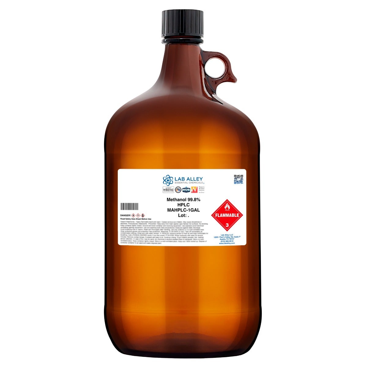 Methanol 99.8% HPLC Grade