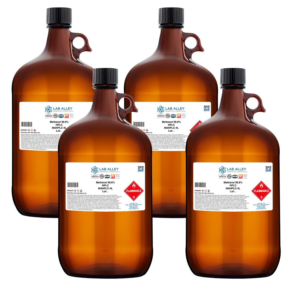 Methanol 99.8% HPLC Grade