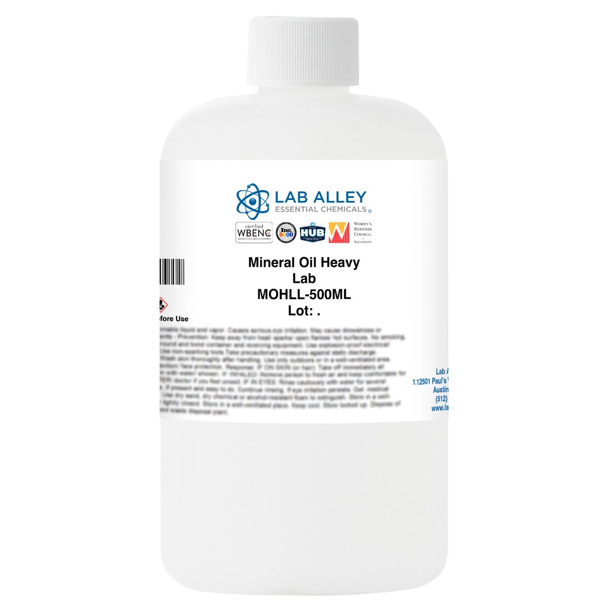 Mineral Oil Heavy, Lab Grade