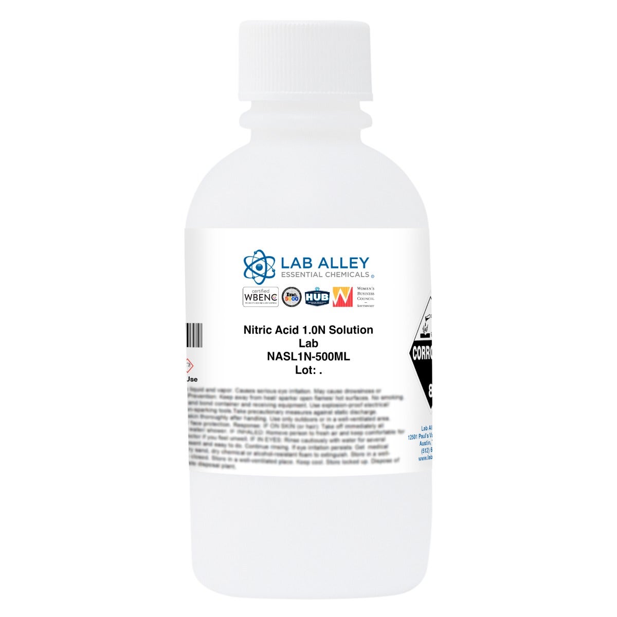 Nitric Acid 1.0N  Solution, Lab Grade