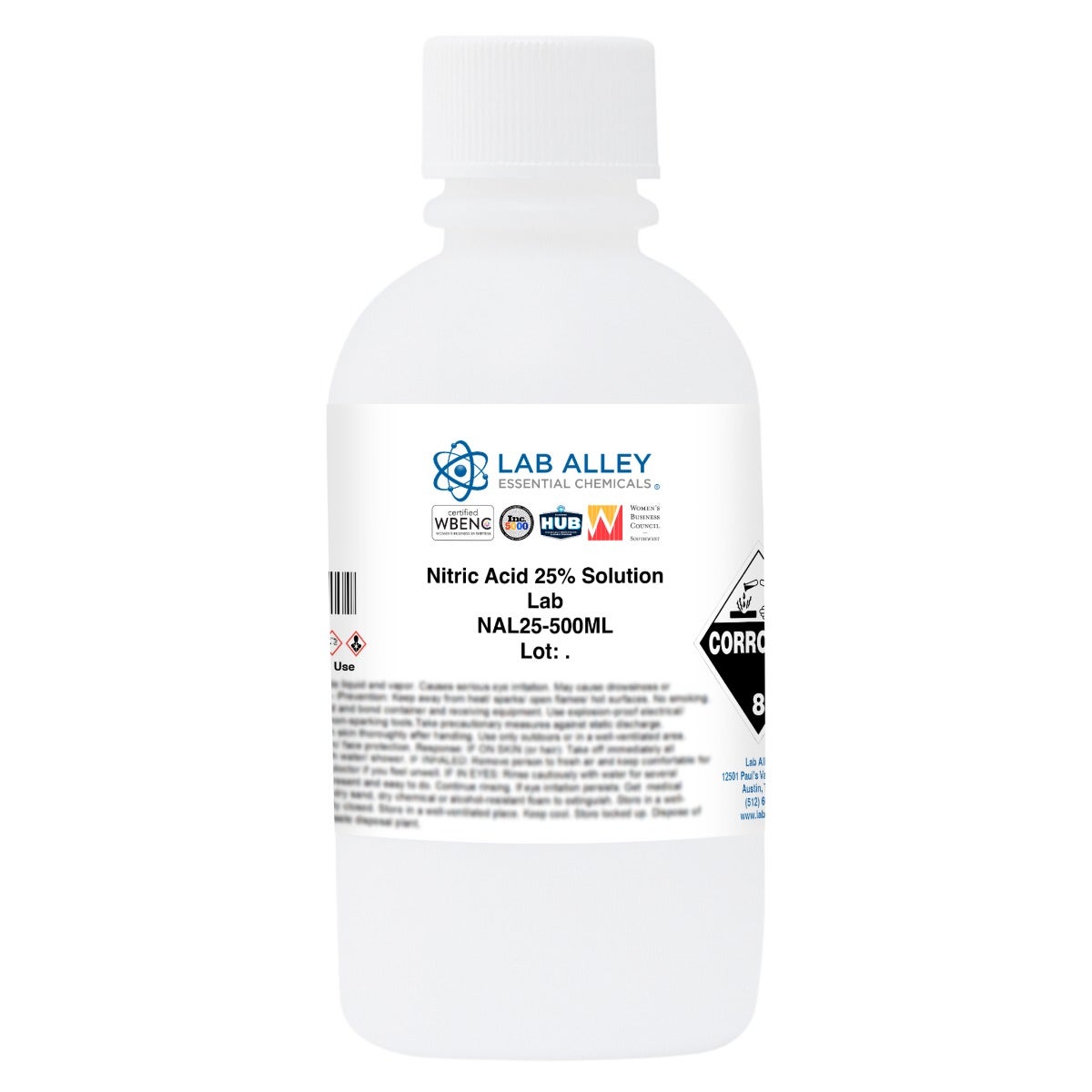 Nitric Acid 25% Solution, Lab Grade