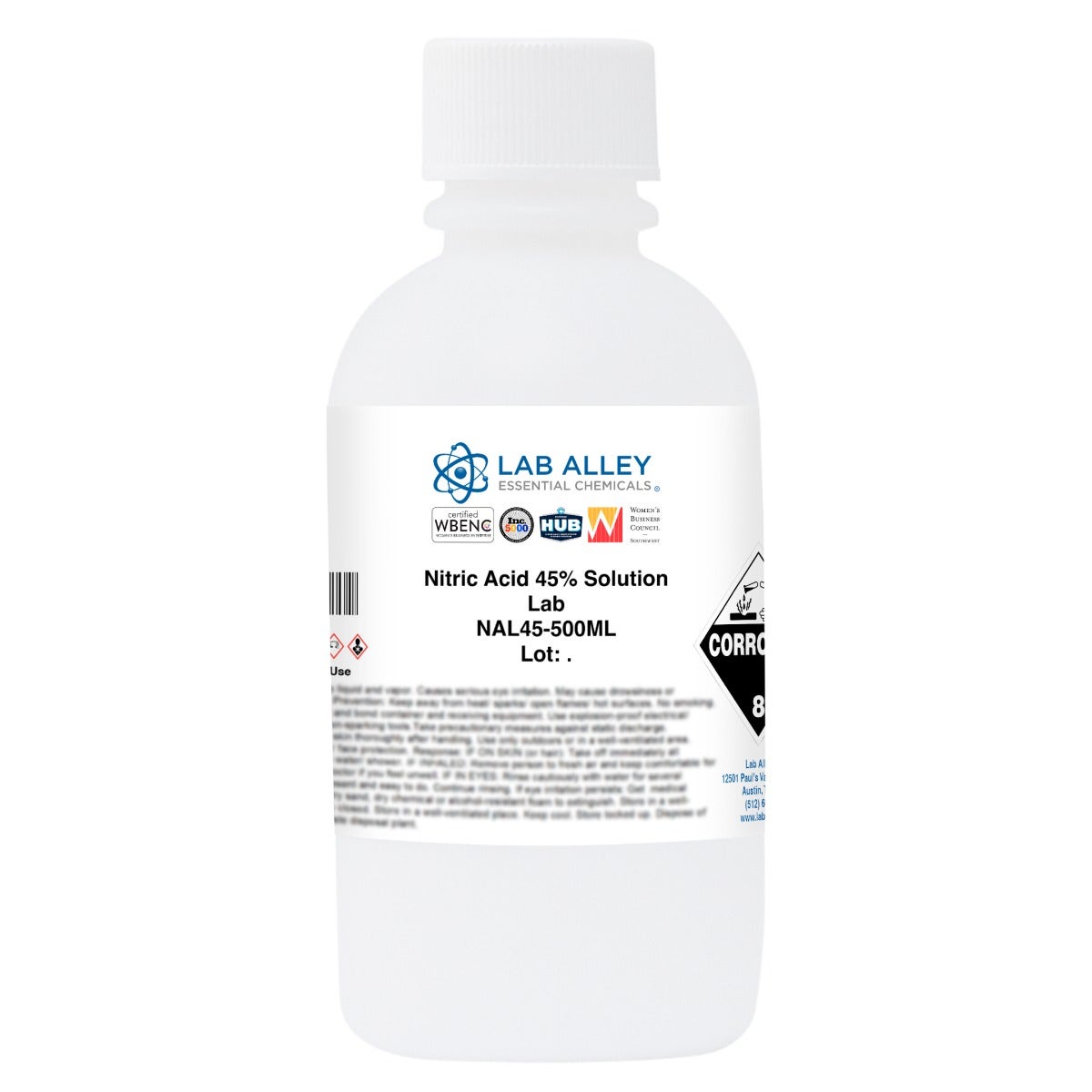 Nitric Acid 45% Solution, Lab Grade