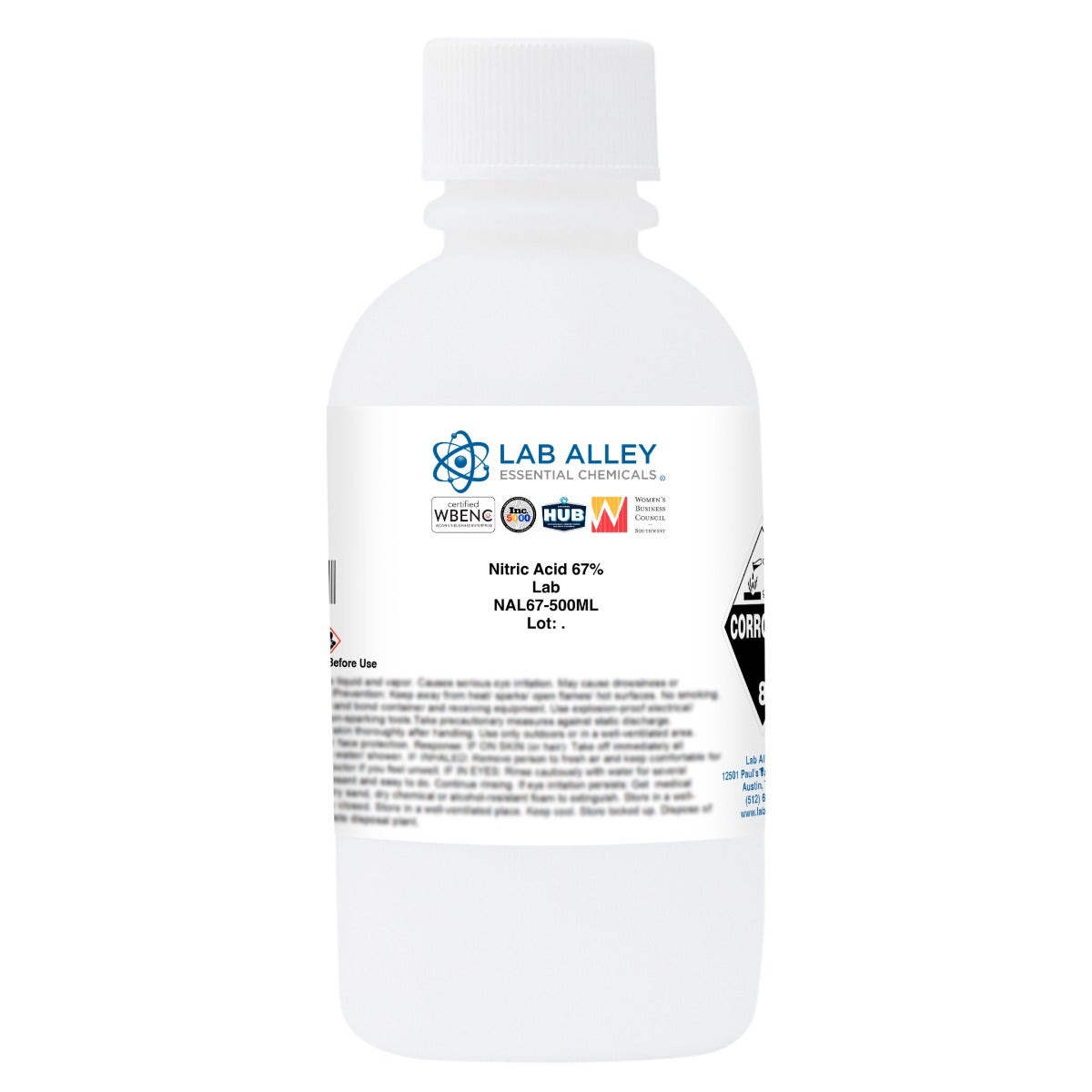 Nitric Acid 67% Solution, Lab/Technical Grade