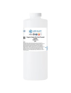 Organic Castor Oil, Cold Pressed