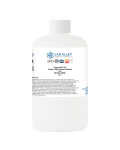 Organic MCT Oil, Kosher, Halal, USP/FCC