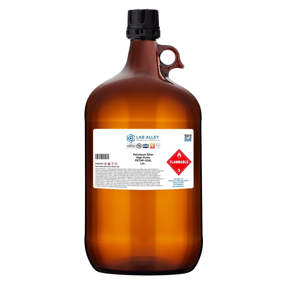 Petroleum Ether 40°C - 60°C - 500ml (Petroleum Spirit) *Shipped Same Day