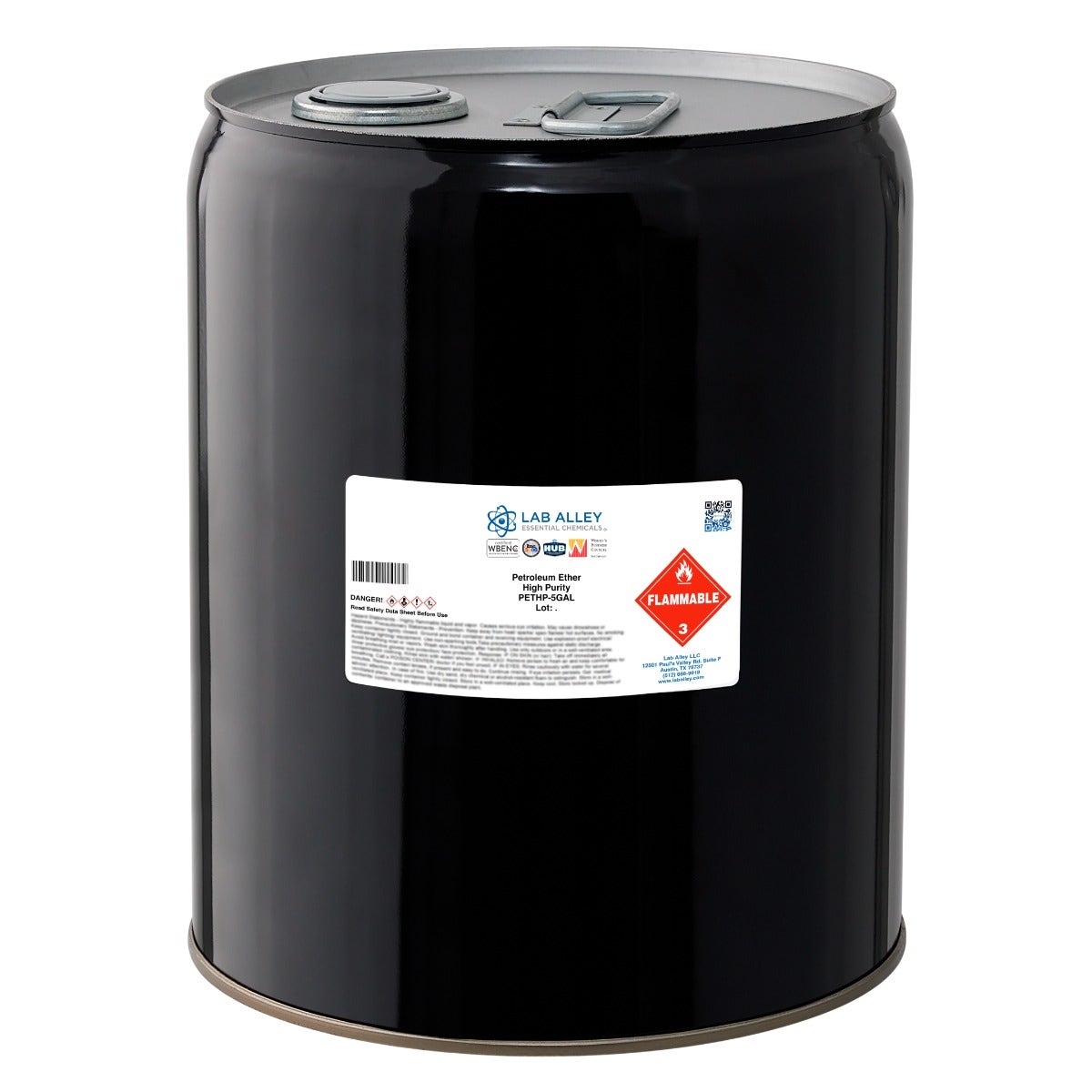 Etere Di Petrolio 40-60°C Grado HPLC – 500ml, Prodotto In UK, Carl Roth, Qualità Da Laboratorio