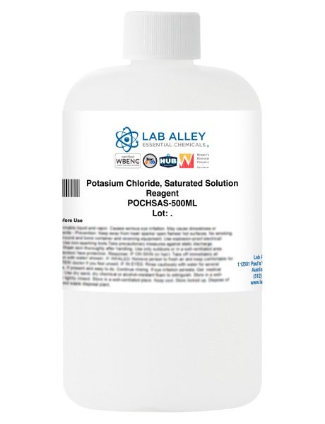 Potassium Chloride, Saturated Solution, Reagent Grade