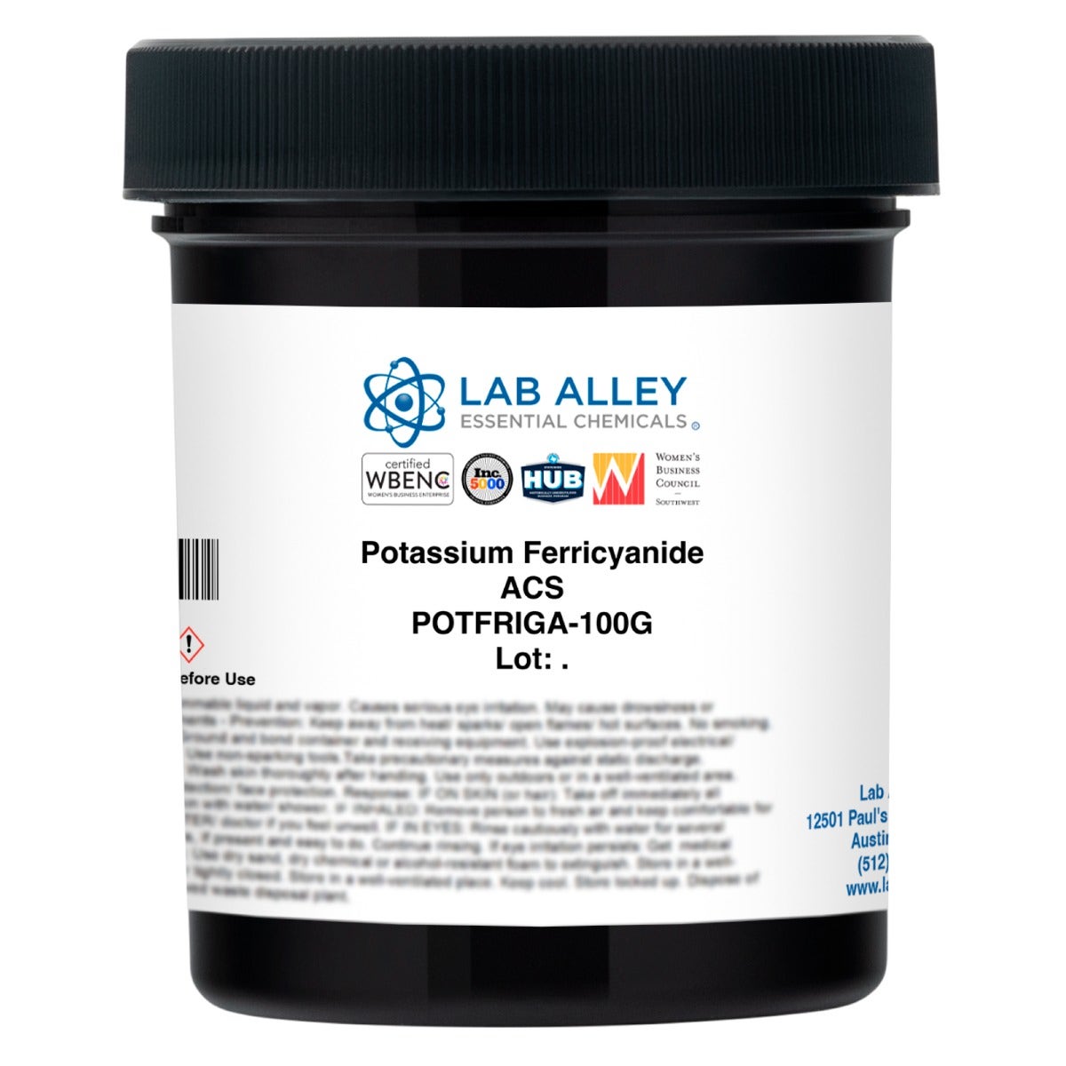 Potassium Ferricyanide, ACS Grade