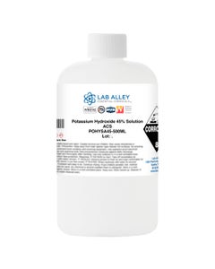 Potassium Hydroxide, 45% Solution, ACS Grade