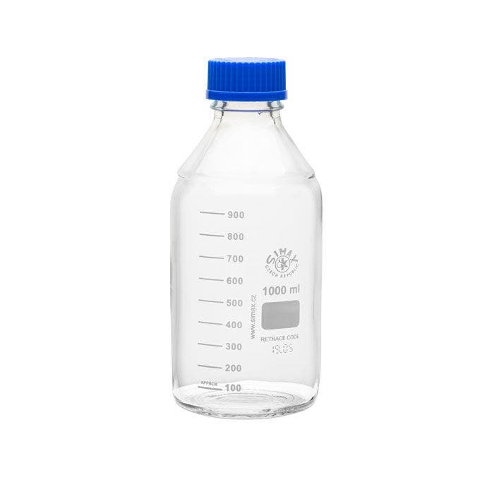 Media and Storage Bottles, Borosilicate Glass