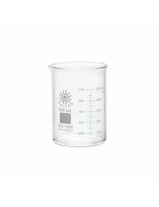 Glass Beaker Set of 5, Borosilicate Glass