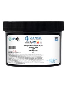 Salicylic Acid Powder ≥99.5% USP Grade, Kosher, Halal