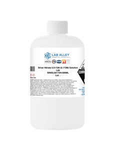 Silver Nitrate 0.0172N (0.0172M) Solution
