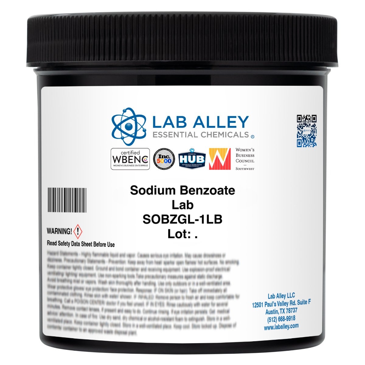 Sodium Benzoate Beads Lab Grade