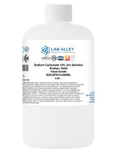 Sodium Carbonate, 10% w/v Solution, Food Grade