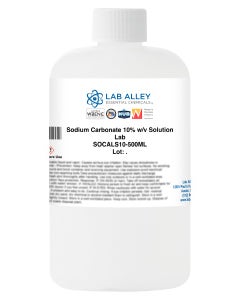Sodium Carbonate, 10% w/v Solution, Lab Grade