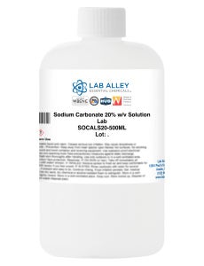 Sodium Carbonate, 20% Solution, Lab Grade