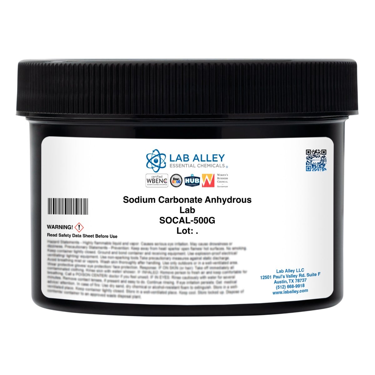Sodium Carbonate Anhydrous, Lab Grade