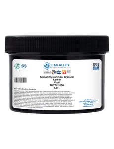 Sodium Hyaluronate, Granular, Food Grade, Kosher