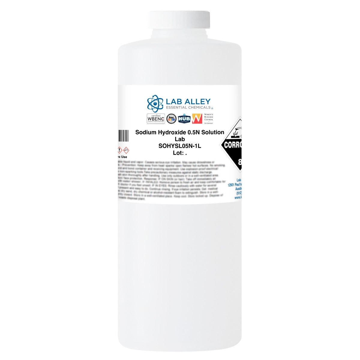 Sodium Hydroxide 0.5M/0.5N Solution