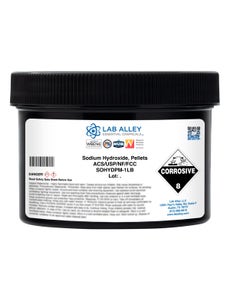 Sodium Hydroxide, Pellets, ACS, USP/NF, FCC/Food Grade