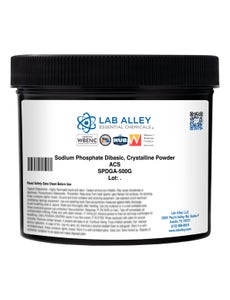 Sodium Phosphate Dibasic, Crystalline Powder, ACS Grade